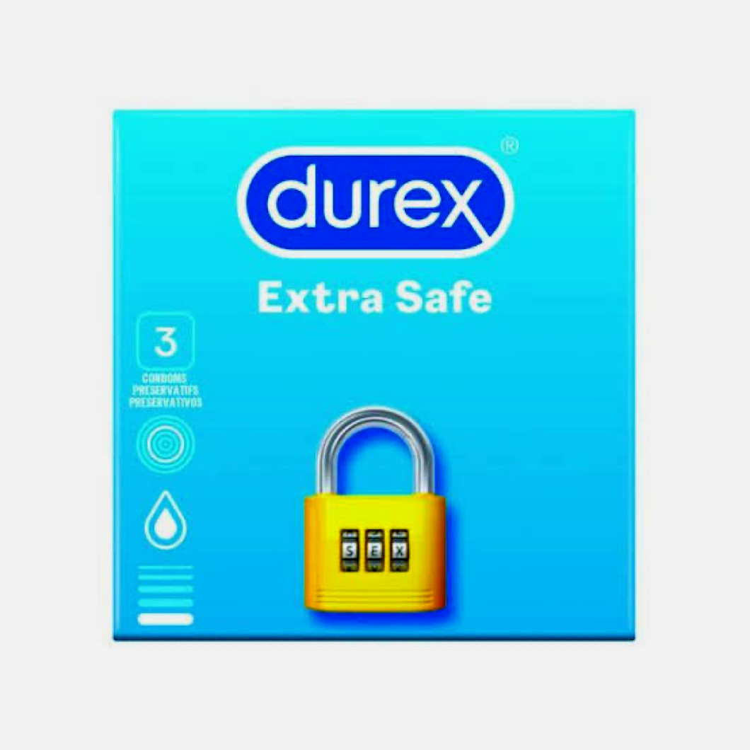 Durex Extra Safe Condoms – 3 pack